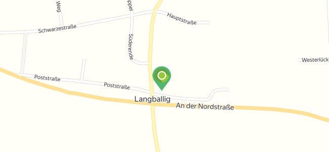 Station, Langballig